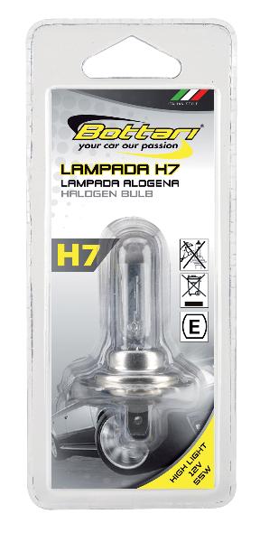 Lampara h7 12v 55w blister