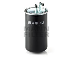 Mann Filter WK728 - Filtro de combustible con *
