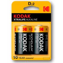 Kodak R20AX - Pila xtralife alcalinas lr14 2 unidades